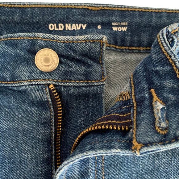Old Navy Wow Jean High Rise Shorts  Size 6 - Picture 4 of 7